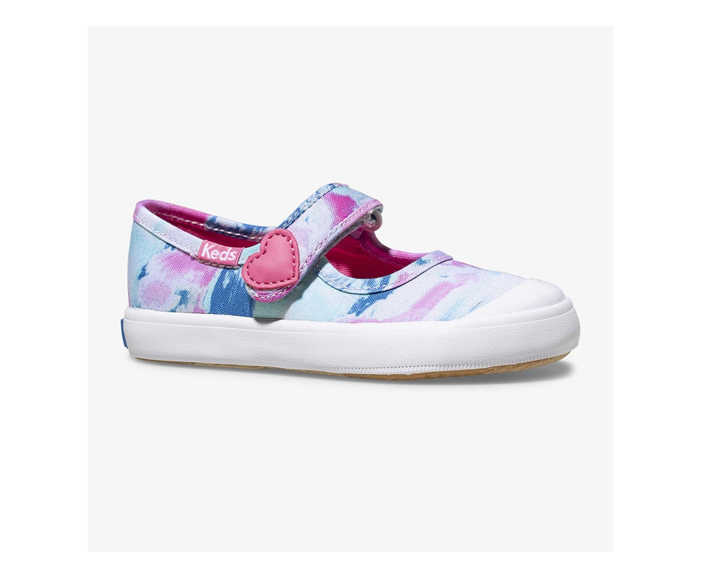 Keds Slip Ons Kinder Weiß/Rosa - Harper - ARI-263981